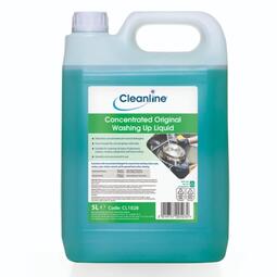 Cleanline Concentrated Original Washing Up Liquid 5 Litre