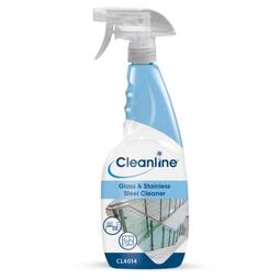 Cleanline Glass and Stainless Steel Cleaner 750ML (Case 6)
