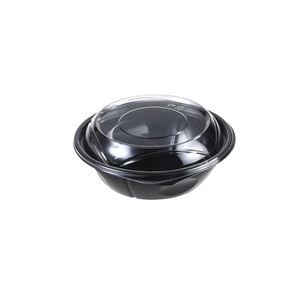 Salad Bowl Base Black 400ML (Case 400)