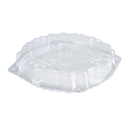 Round Hinged Cake Container Clear 190x100MM (Case 200)