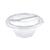Hinged Salad Bowl Clear 500ML 125x60MM (Case 360)