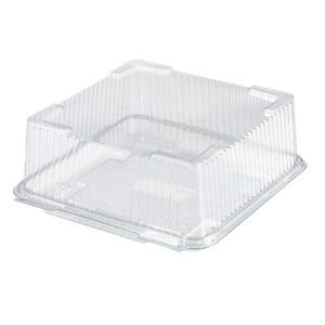 Square Pastry Container Clear 183x159x52MM (Case 350)