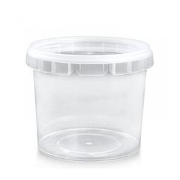 Ringlock Tub and Lid Clear 365ML (Case 415)