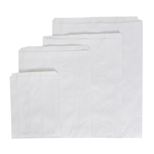 Greaseproof Chip Bags White 6x3" (Case 1000)