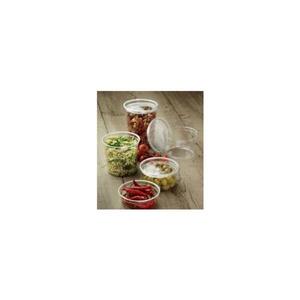 Deli Pots Lid Clear 8-16OZ (Case 1200)