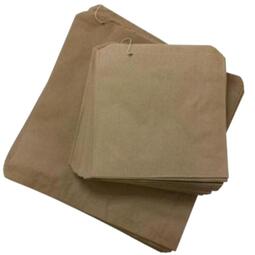 Kraft Paper Food Bags 10x10" (Case 1000)