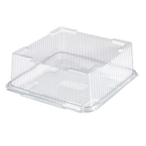 Square Pastry Container Clear 199x199x81MM (Case 150)