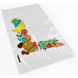 Fruit and Vegetable Design Bag 220x370MM (Case 2000)