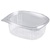 Oval Hinged Lid Container Clear 500ML (Case 600)