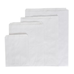Greaseproof Chip Bags White 6x3" (Case 1000)