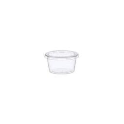 Dip Pots and Lid PET 4OZ (Case 1000)