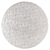 Cake Drum Round 12MM Thick Silver 10" (Case 5)
