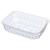 Single Cavity Food Produce Tray Clear 220x170x50MM (Case 416)