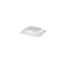 Faerch Microwavable Lid 2 Compartment Clear 36OZ  (Case 365)