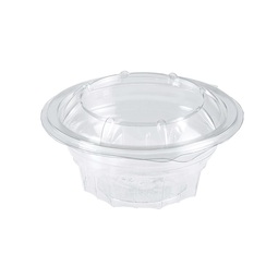 Hinged Salad Bowl Clear 150ML 93x35MM (Case 540)
