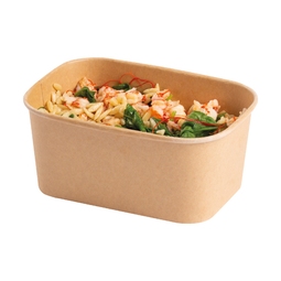 Kraft Microwave Food Tray 750ML (Case 300)