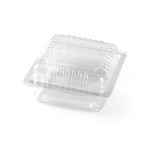 Roll Bap Sandwich Box Single Roll Clear (Case 300)