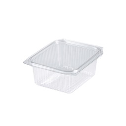 Hinged Rectangular Tub Clear 500ML (Case 600)