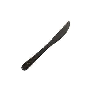 Reusable Plastic Fnife Black (Case 1000)