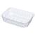 Single Cavity Food Produce Tray Clear 221x131x45MM (Case 450)