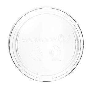Vegware PLA Round Deli Container Lid 8-32OZ (Case 500)