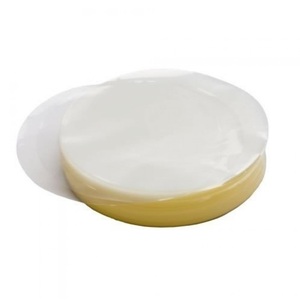 Plastic Burger Discs Clear 4" (Case 5000)