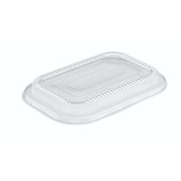 Foil Smoothwall Container Lid Clear Large 220x150MM (Case 560)