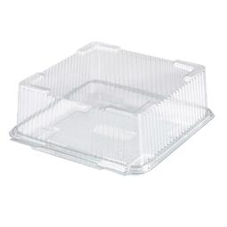 Square Pastry Container Clear 199x199x81MM (Case 150)