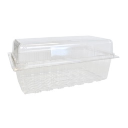 Hinged Sliced Bread Containers 246x217x78MM (Case 400)