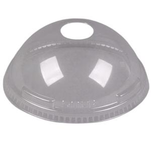 rPET Smoothie Cup Domed Lid 12OZ (Case 1000)