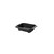 Faerch Microwavable Tray 1 Compartment Black 12OZ (Case 700)