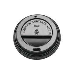 Sip Through Coffee Cup Lid Black 12OZ (Case 1000)