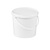 Bucket & Lid White 5 Litre (Case 100)