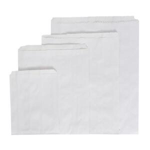 Greaseproof Chip Bags White 6x6" (Case 1000)
