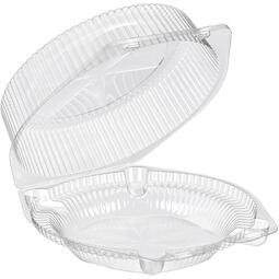 Lemon Meringue Hinge Containers Clear 385x194x60MM (Case 250)