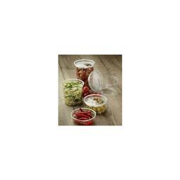 Deli Pots Lid Clear 8-16OZ (Case 1200)