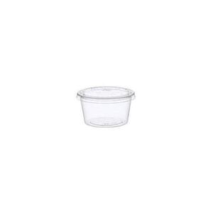 Dip Pots and Lid PET 4OZ (Case 1000)