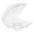Hinged Pineapple Case Clear Four Cavity  338x150x51MM (Case 300)