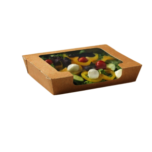 Kraft Window Salad Box 1000ML (Case 360)