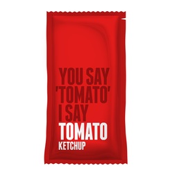 Tomato Ketchup Condiment Sachet