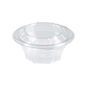 Hinged Salad Bowl Clear 150ML 93x35MM (Case 540)