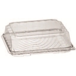 Hinged Pastry Container Clear 175x150x50MM (Case 125)