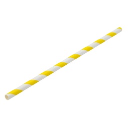 Striped Paper Straws Mixed Colours (Case 250)