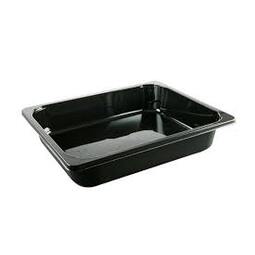 cPET Rectangular Food Produce Tray Black 220x150x70MM (Case 340)