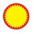 Thermal Flash Labels Yellow and Red 50MM