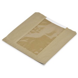 Kraft Window Bag 8.5x8.5" (Case 1000)