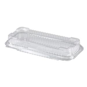 Rectangle Pastry Container Clear 204x80x34MM (Case 500)