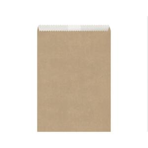 Hot and Tasty Food Bag Brown Large 150x55x240MM (Case 1000)