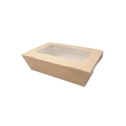Corrugated Food Box with Window 1500ML