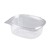 Oval Hinged Lid Container Clear 1000ML (Case 200)